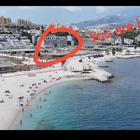 Апартаменты Znjan Sea View 2&2 Guest